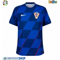 Maglie da calcio Croazia Seconda Maglia Europei 2024 Manica Corta